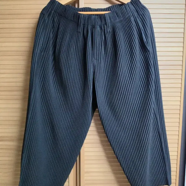 [BUNJANG] Homme Plissé Issey Miyake Cropped Pants HP2421S385 Size 3 / 옴므플리세 이세이미야케 크롭 팬츠 HP2421S385 3사이즈