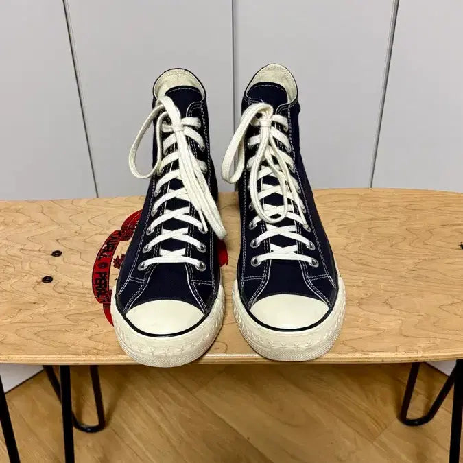[BUNJANG] Converse Addict Coach Black Textile Sneakers US 8.5 / Converse Addict - Coach