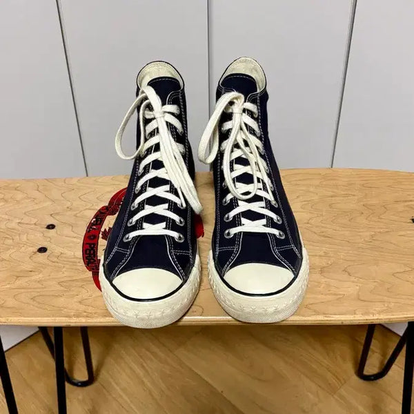 [BUNJANG] Converse Addict Coach Black Textile Sneakers US 8.5 / Converse Addict - Coach