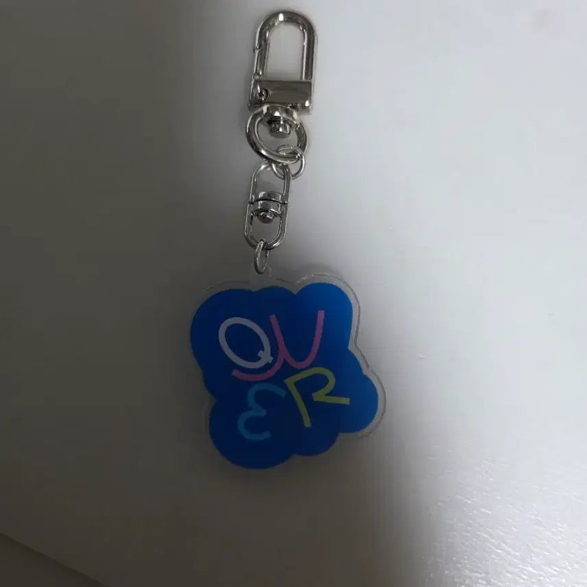 [BUNJANG] Qwer Logo Keyring / qwer 팝업중독 로고키링