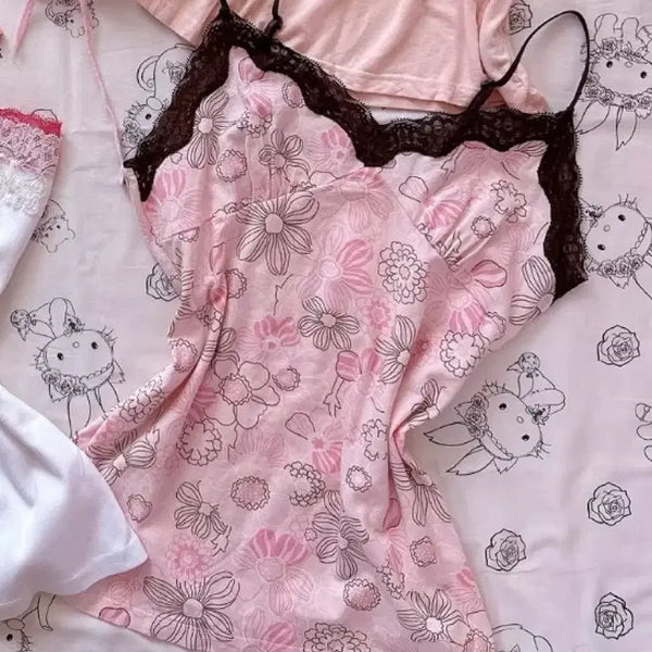 [BUNJANG] Pinkcess Vintage Sleeveless Top / 핑크세스 빈티지 슬리브리스