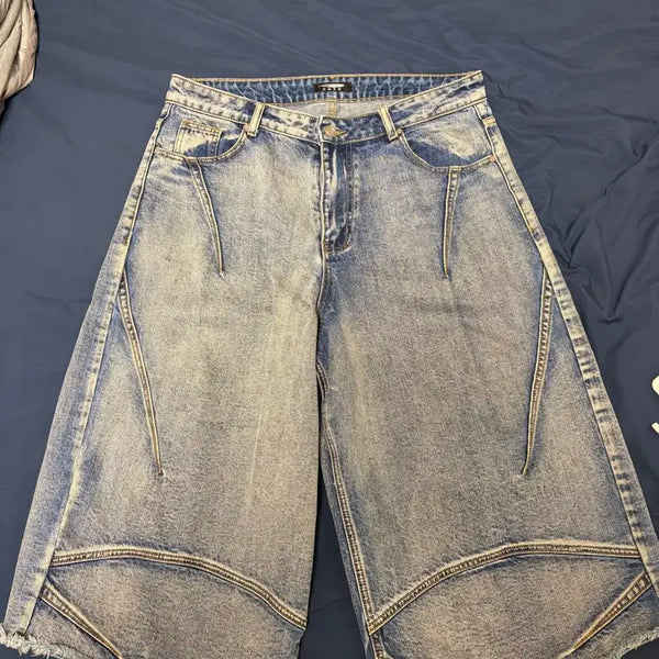 [BUNJANG] DNSR Bermuda Denim Pants Blue (XL) / DNSR 버뮤다데님팬츠 블루 (XL)