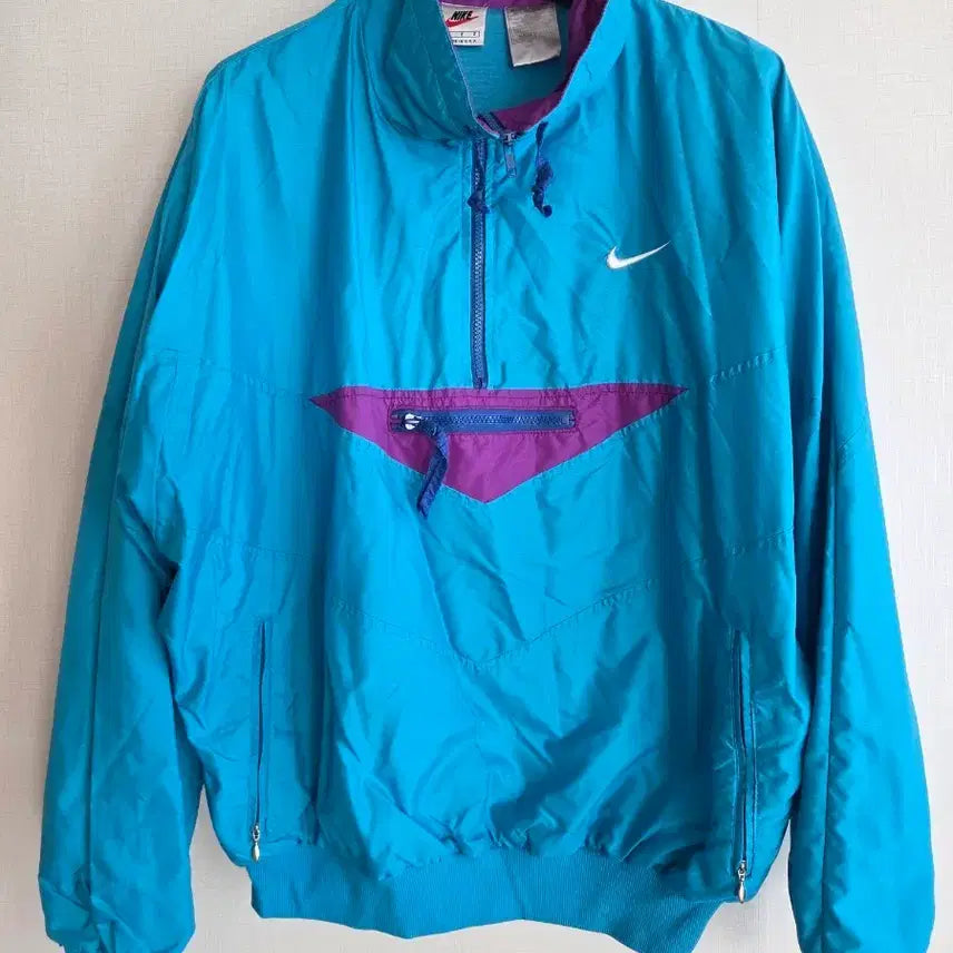 [BUNJANG] Nike 90s Old School Anorak Windbreaker / 나이키 올드스쿨 90s 아노락 바람막이