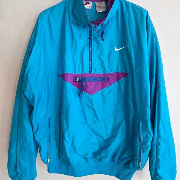 [BUNJANG] Nike 90s Old School Anorak Windbreaker / 나이키 올드스쿨 90s 아노락 바람막이