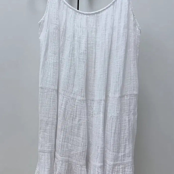 [BUNJANG] H&M Sleeveless White Dress M / H&M 민소매 흰색 원피스m
