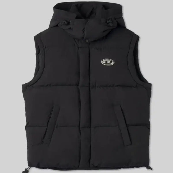[BUNJANG] Diesel W.Wolff Padded Vest / [L]디젤 W롤프 패딩 베스트