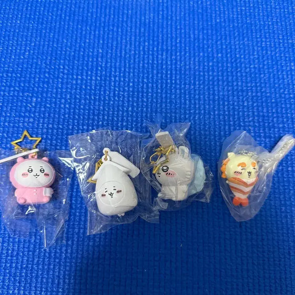 [BUNJANG] Cheekawaii and Momonga Sushi Shisa Keychain Set / (오징어)치이키와 모몽가 (초밥)시사 키링