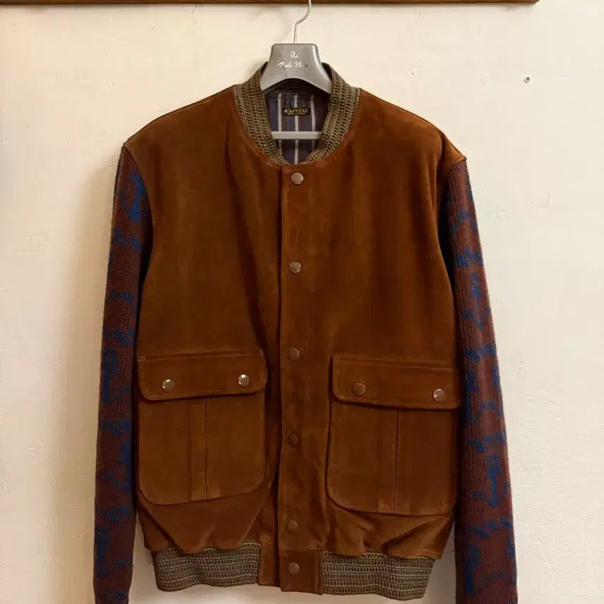 [BUNJANG] Kapital Suede Leather Jacket / 캐피탈 스웨이드 가죽자켓