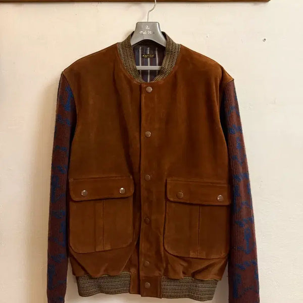 [BUNJANG] Kapital Suede Leather Jacket / 캐피탈 스웨이드 가죽자켓