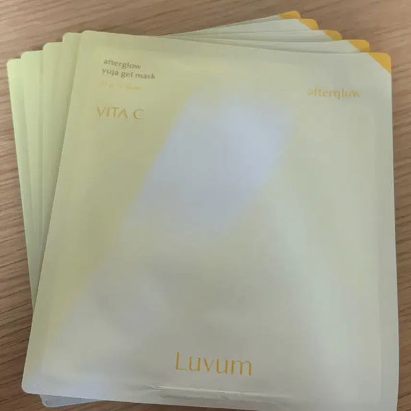 [BUNJANG] Re:BM Yuzu Gel Mask Pack 5 Count / 러븀 유자 겔 마스크팩 5개