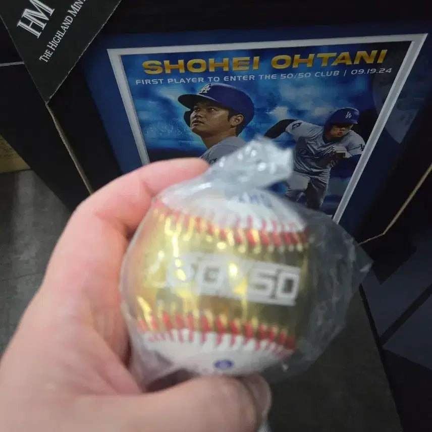 [BUNJANG] Shohei Ohtani 50/50 Club Commemorative Baseball / 오타니 쇼헤이 50/50 클럽 기념 야구공