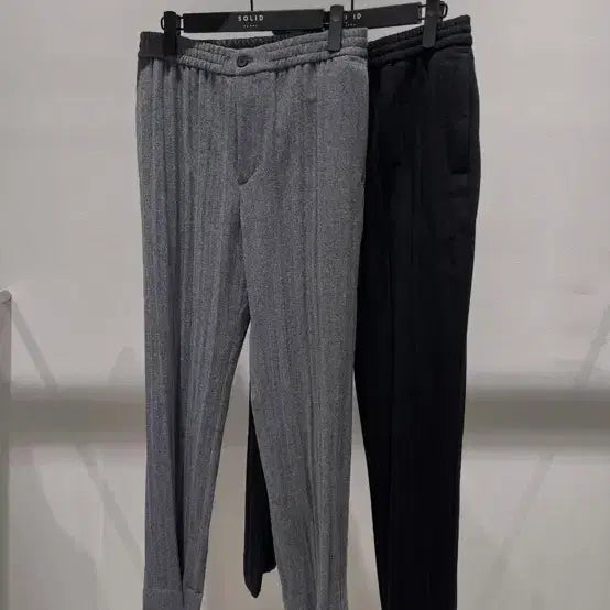 [BUNJANG] Solid Homme Pleated Bending Pants / 솔리드옴므 플리츠 밴딩 팬츠 52