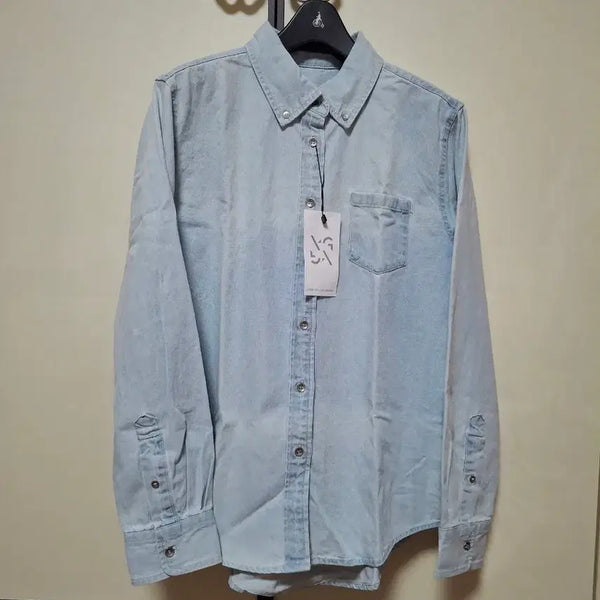[BUNJANG] A+G Denim Shirt Size 100 / A+G 데님 셔츠 100사이즈   새제품