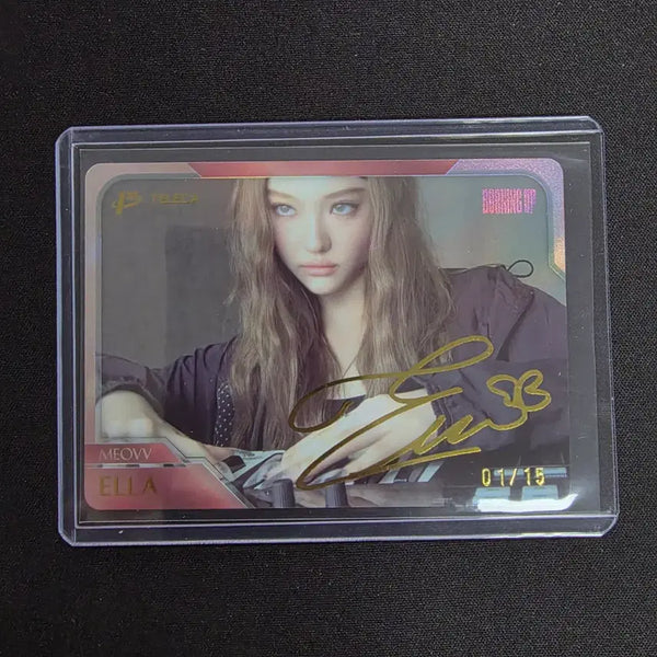 [BUNJANG] Teraka Miyao Ella Autograph Card Limited Edition 15 / 2026 테레카 미야오 엘라 인쇄 사인 카드 15한정