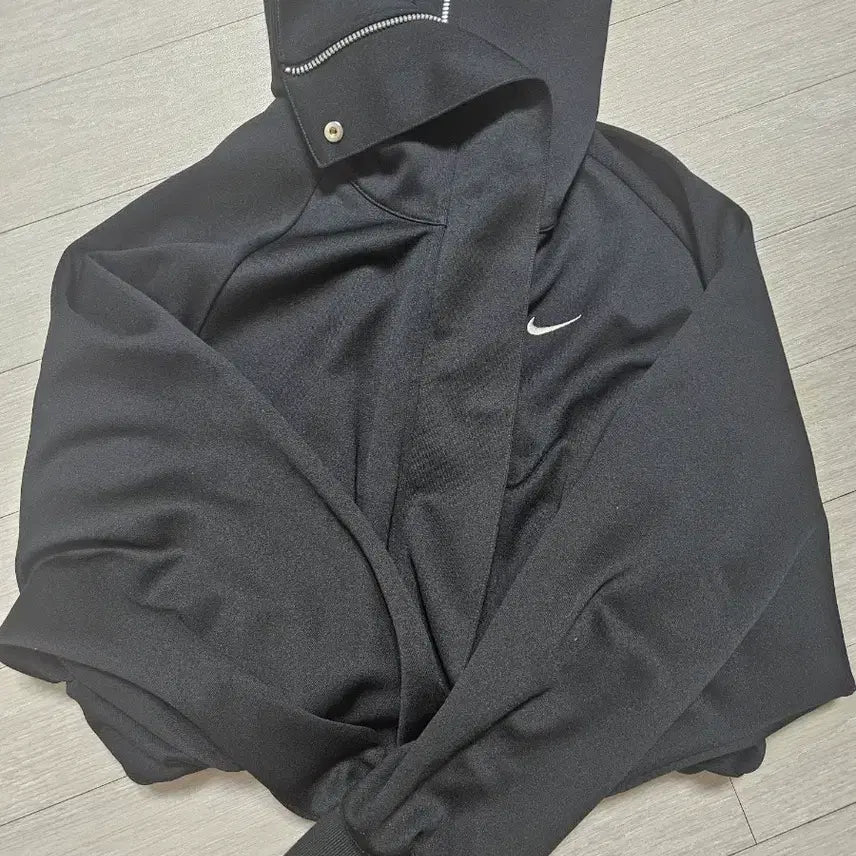 [BUNJANG] Nike Oversized Cropped Track Jacket / 나이키  오버사이즈 크롭 트렉 자켓