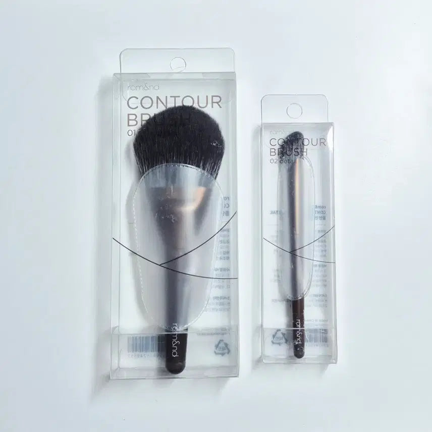 [BUNJANG] Rom&nd Contour Shading Brush Silhouette & Detail Bundle Set (Sealed) / [미개봉]롬앤 컨투어 쉐딩 브러쉬 실루엣,디테일 일괄