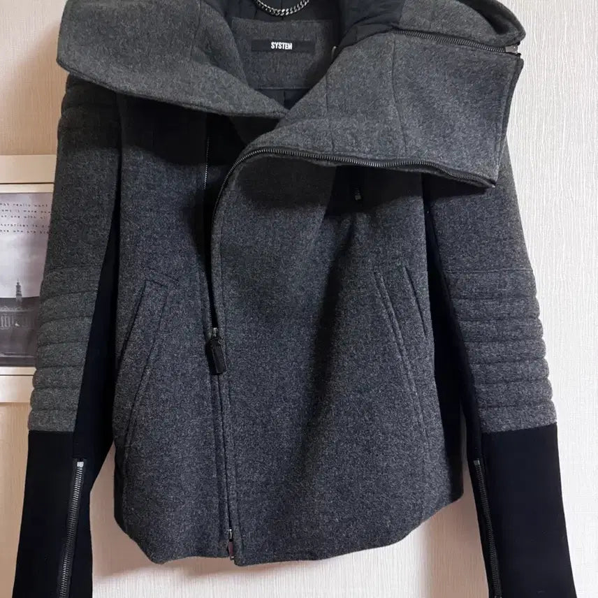 [BUNJANG] System Homme Cashmere Hooded Jacket (Size 95) / 시스템 옴므 후드 캐시미어 자켓 95 사이즈