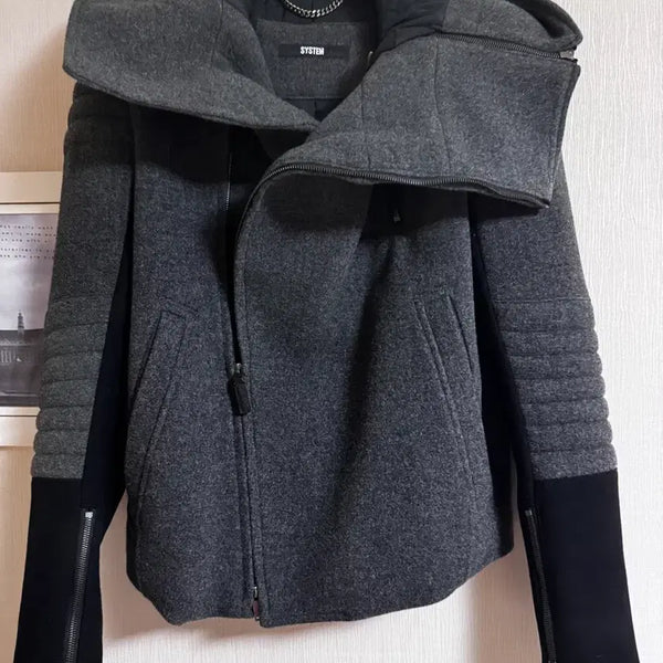 [BUNJANG] System Homme Cashmere Hooded Jacket (Size 95) / 시스템 옴므 후드 캐시미어 자켓 95 사이즈