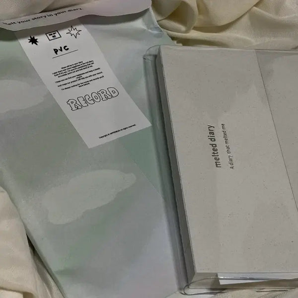 [BUNJANG] Hippy Bear Melted Diary with PVC Cover / 히피베어 melted diary 다이어리 (+PVC 커버)