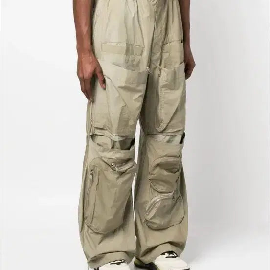 [BUNJANG] Diesel Wide Cargo Pants Beige Size 46 / [46] 디젤 와이드 카고 팬츠 베이지