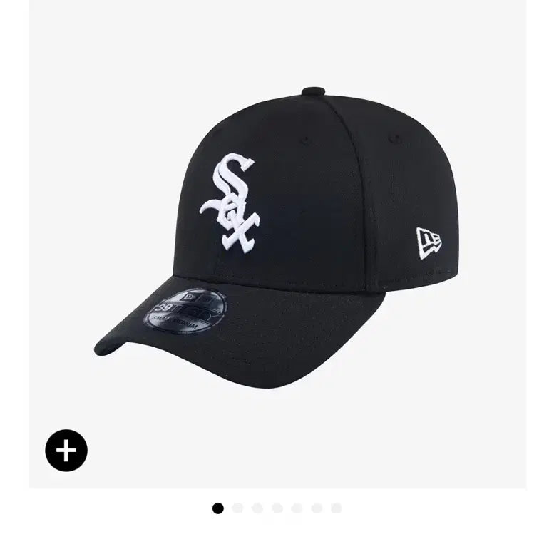 [BUNJANG] MLB Chicago White Sox Classic Ball Cap Black / MLB 팀 클래식 시카고 화이트 삭스 볼캡 블랙