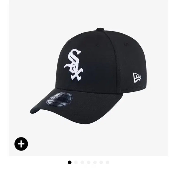[BUNJANG] MLB Chicago White Sox Classic Ball Cap Black / MLB 팀 클래식 시카고 화이트 삭스 볼캡 블랙