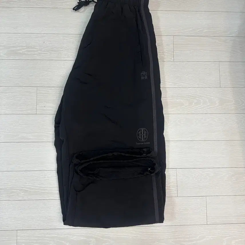 [BUNJANG] Polilthero Human Index Trackpants Black/Purple / [2] 폴리테루 휴먼인덱스 트랙팬츠 블랙/퍼플