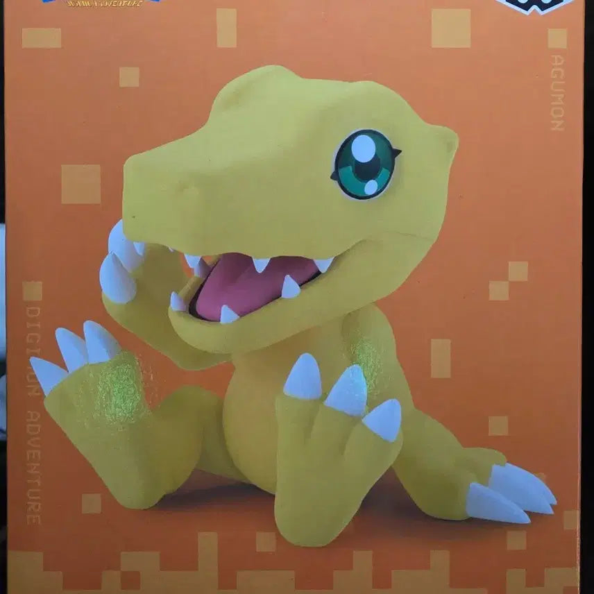 [BUNJANG] Digimon Agumon Sofubi Mate (Sealed) / [택포4만] 디지몬 아구몬 소프비메이트 미개봉