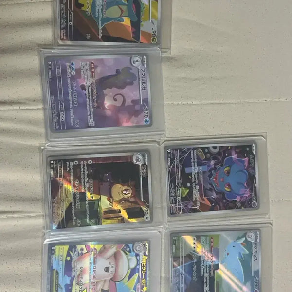 [BUNJANG] Pokémon TCG Japan Cards Bundle Set / 일판 ar,sr 일괄