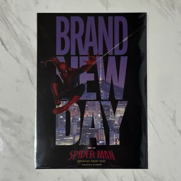 [BUNJANG] Spider-Man Brand New Day 3rd Week Special Edition PET Poster / 스파이더맨 브랜드뉴데이 3주차 특전 PET 포스터
