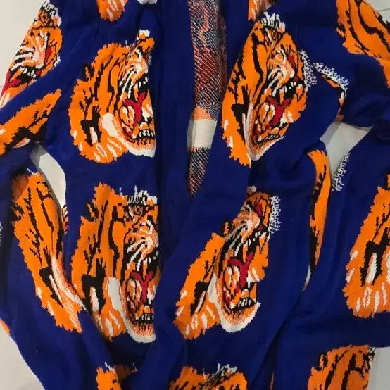[BUNJANG] Gucci Tiger Jacquard Cardigan / 구찌 타이거 가디건