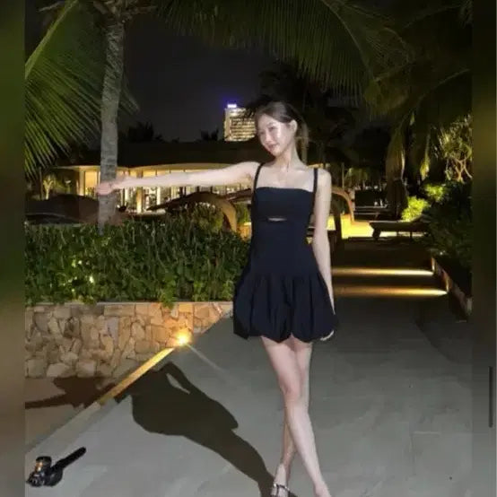 [BUNJANG] ZARA Balloon Mini Dress / 자라 벌룬 미니 원피스