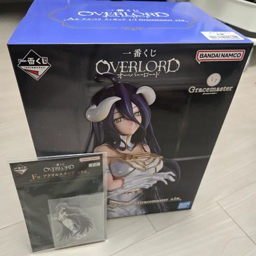 [BUNJANG] Ichiban Kuji Overlord Albedo Figure & Acrylic Stand Set / 제일복권 오버로드 A상 알베도 , F상 알베도 스탠드