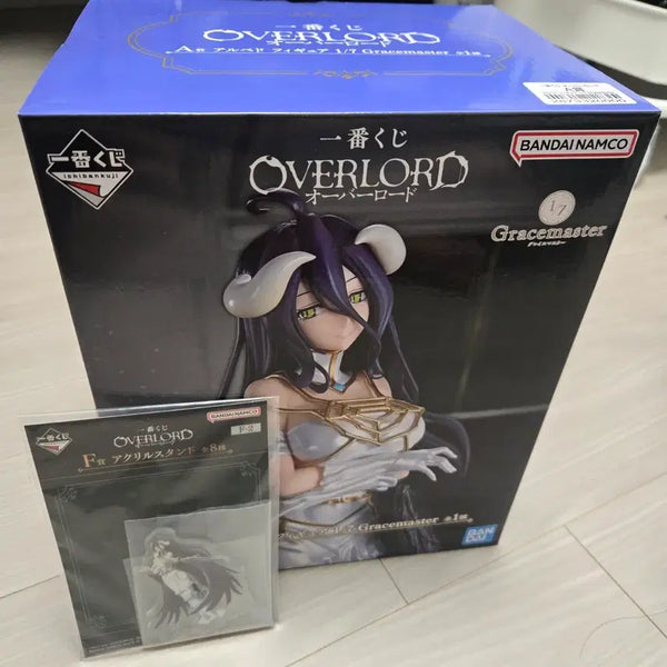 [BUNJANG] Ichiban Kuji Overlord Albedo Figure & Acrylic Stand Set / 제일복권 오버로드 A상 알베도 , F상 알베도 스탠드