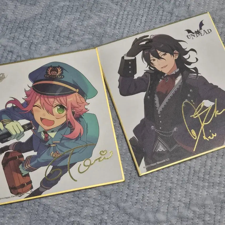 [BUNJANG] Ensemble Stars! Toru & Sakuma Rei Shikishi Set / 앙상블 스타즈 토리 & 사쿠마레이 색지 일괄