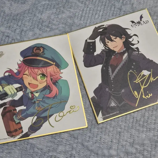 [BUNJANG] Ensemble Stars! Toru & Sakuma Rei Shikishi Set / 앙상블 스타즈 토리 & 사쿠마레이 색지 일괄