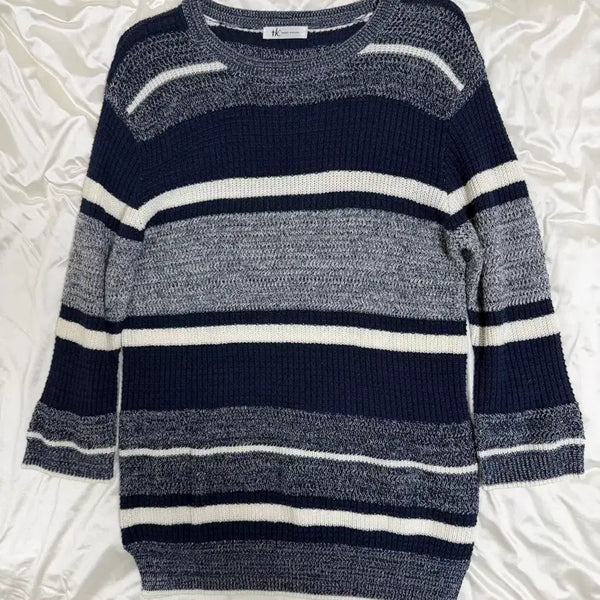 [BUNJANG] Takeo Kikuchi 7-Sleeve Knit Top / 타케오키쿠치 7부 슬리브