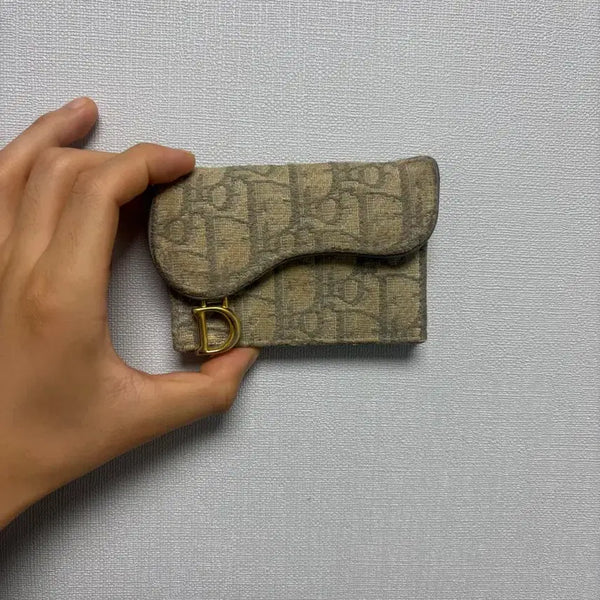 [BUNJANG] Dior Oblique Saddle Wallet / 디올 오블리크 새들 지갑