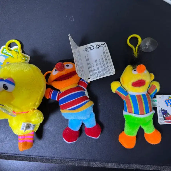 [BUNJANG] Sesame Street Vintage Plush Keychains / 세서미 스트리트 키링 빈티지 인형