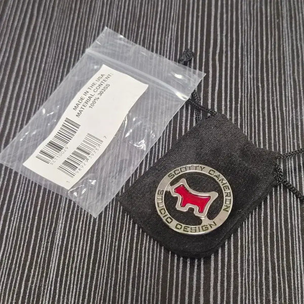 [BUNJANG] Scotty Cameron Studio Design Ball Marker Green/Red / 스카티카메론 스튜디오디자인 볼마커 그린/레드