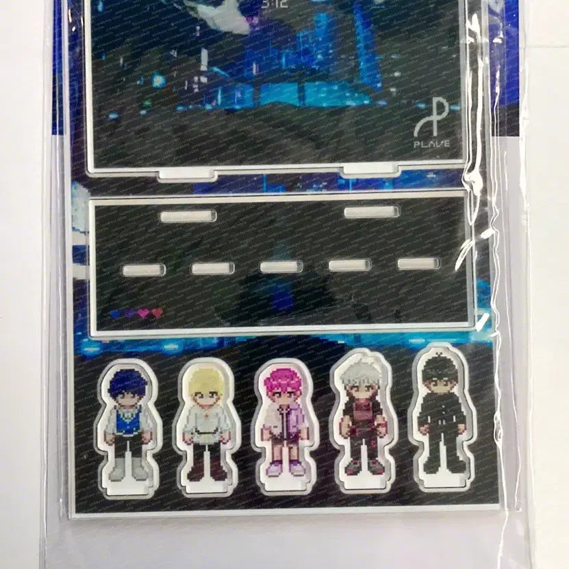 [BUNJANG] PLAVE 1st Anniversary Pixel World Acrylic Stand (Sealed) / 플레이브 1주년 팝업 픽셀월드 아크릴 스탠드 미개봉