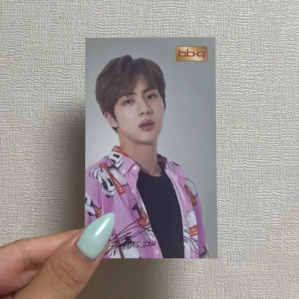 [BUNJANG] BTS Jin BBQ Photocard / 방탄소년단 BTS BBQ 진 석진 포카