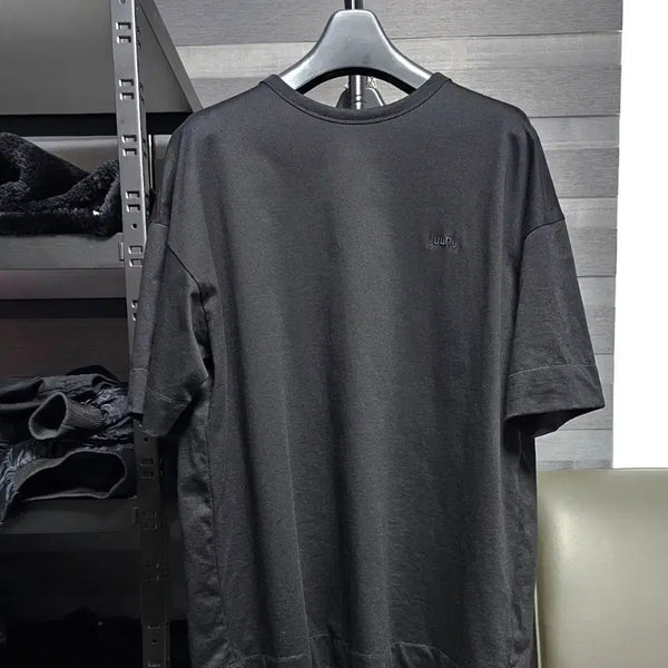 [BUNJANG] JUUN.J Graphic Oversized T-Shirt Black Size 100 / 준지 JUUN.J 그래픽 반팔 티셔츠 블랙 오버핏 (100 사이즈)