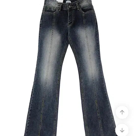 [BUNJANG] Chic One Low-Rise Bootcut Denim Pants / 시크원 로우라이즈 부츠컷 데님 팬츠