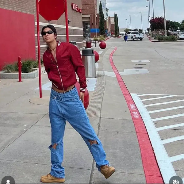 [BUNJANG] Westen Star Denim Pants / 웨스켄 스타 데님 팬츠