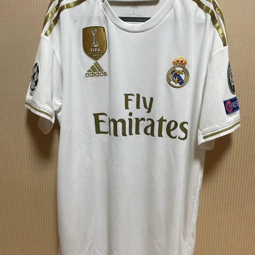 [BUNJANG] Real Madrid 19/20 Champions League Full Patch Ramos Jersey (L) / 레알마드리드 19/20 챔스 풀패치 라모스 유니폼(L)