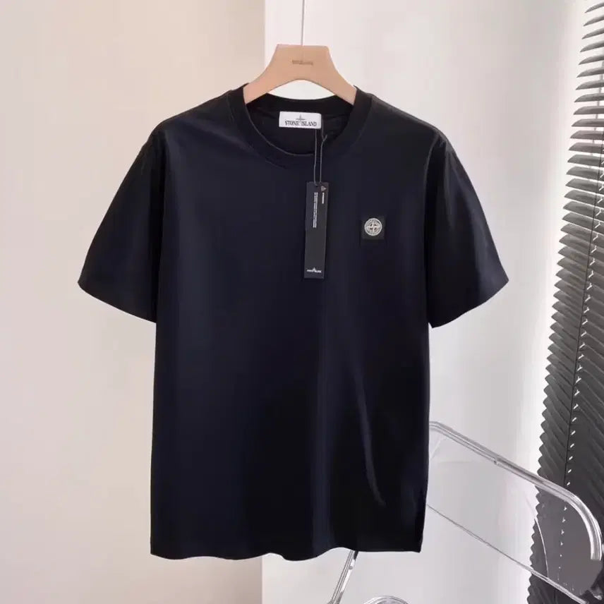 [BUNJANG] Stone Island Black T-shirt New / 스톤아일랜드 블랙 반팔 새상품