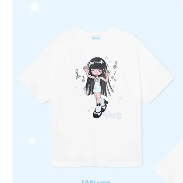 [BUNJANG] HITS TO HEART Ian T-Shirt / 히츠투하츠 포커스 엠디 티셔츠 반팔 이안 양도 하투하