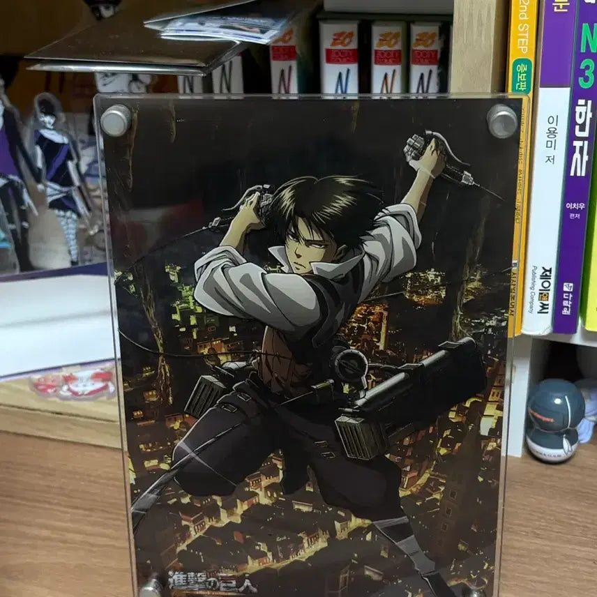 [BUNJANG] Attack on Titan Levi Underground City Acrylic Board / 진격의 거인 리바이 지하도시 아크릴 보드