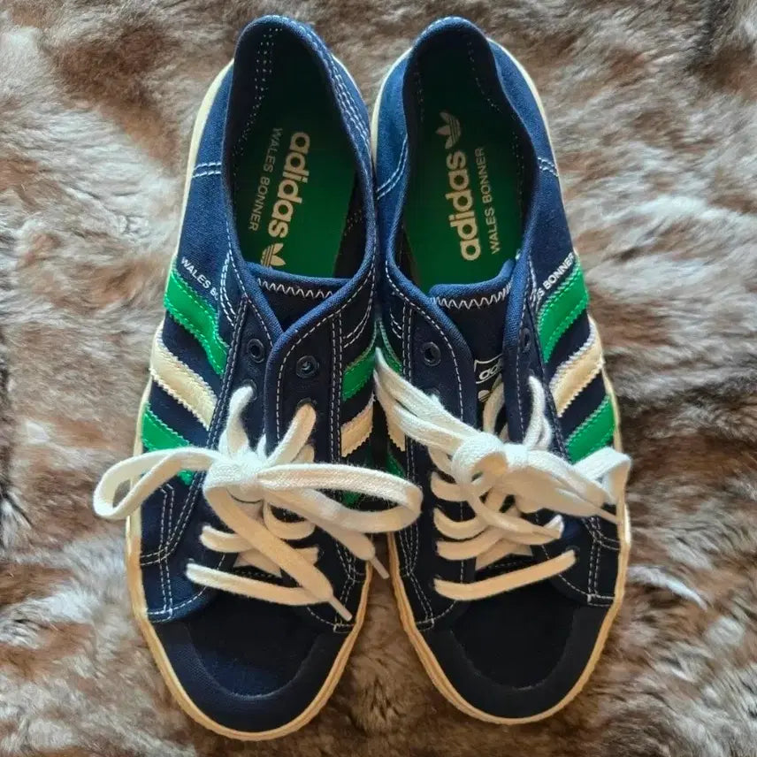 [BUNJANG] Adidas Wales Bonner Nizza Navy 270 / 아디다스 웨일즈보너 니짜 네이비 270